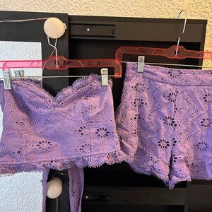 Puple boutique set